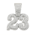 Hip-Hop Pendant Cuban Chain / Iced-Out Pendant Necklace for Men / American-Style Diamond Hiphop Rapper Full-Diamond Accessory