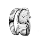 European & American / Fashion / Personalized / Bangle / Niche High-End Luxury / Diamond-Set / Creative Snake-Shaped Women's Watch