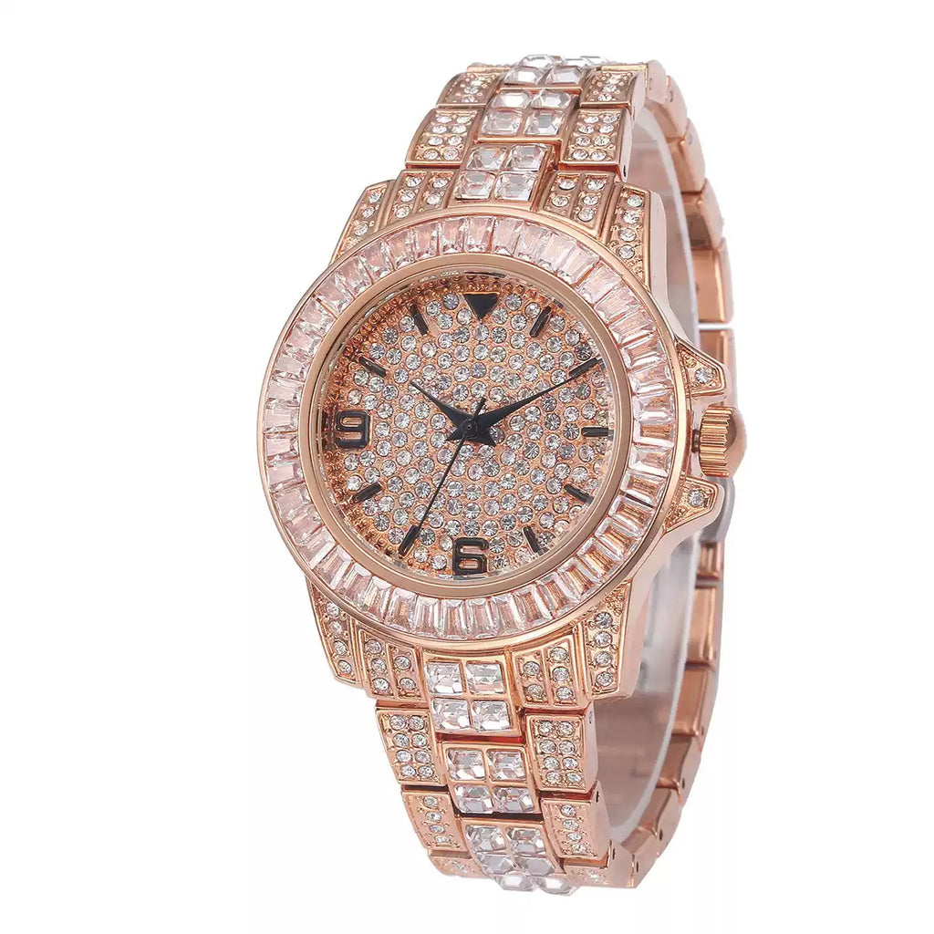 Starry Sky / European & American Hip-Hop / Niche / New Style / Full Diamond / High-End Luxury Men's Watch