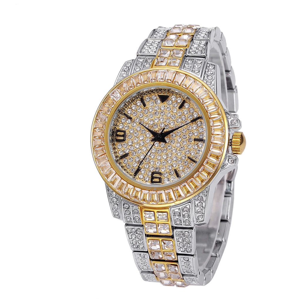 Starry Sky / European & American Hip-Hop / Niche / New Style / Full Diamond / High-End Luxury Men's Watch