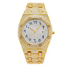 European-American Hip-Hop / Wristwatch / Nightclub / Shiny / Light Luxury / Trendy / High-End Fully-Iced Men’s Watch