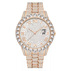 Trendy / Fashion / European & American / Ultra-Shiny / Nightclub / Full Diamond / Starry Sky / Hip-Hop Men's Watch