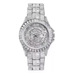 European-American hip-hop / full-iced / ultra-shiny / fully-paved “starry” style / light-luxury / trendy / high-end men’s watch