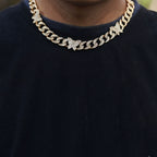 Iced Butterfly Cuban Link – Statement Chain Necklace or Bracelet