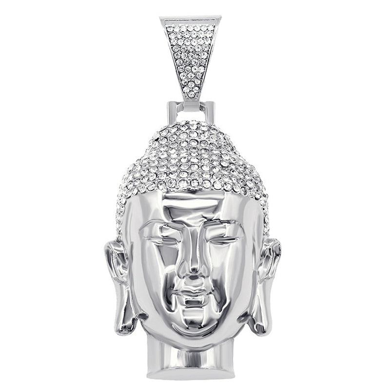 Hip-Hop Pendant Cuban Chain / Iced-Out Pendant Necklace for Men / American-Style Diamond Hiphop Rapper Full-Diamond Accessory