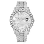 Trendy / Fashion / European & American / Ultra-Shiny / Nightclub / Full Diamond / Starry Sky / Hip-Hop Men's Watch