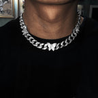 Iced Butterfly Cuban Link – Statement Chain Necklace or Bracelet