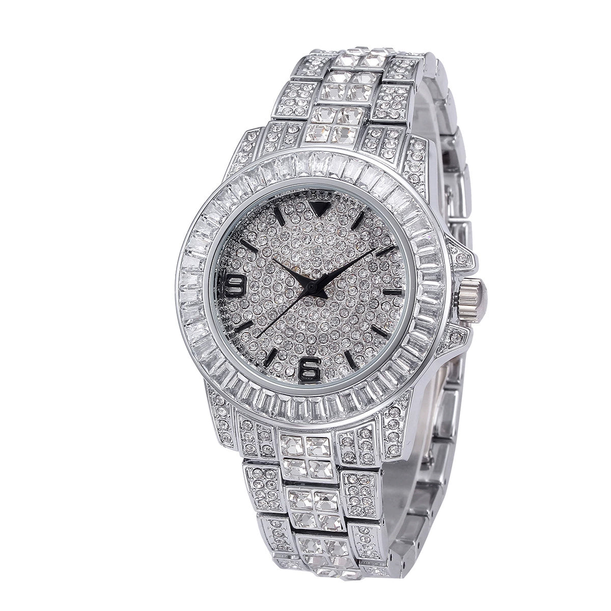 Starry Sky / European & American Hip-Hop / Niche / New Style / Full Diamond / High-End Luxury Men's Watch