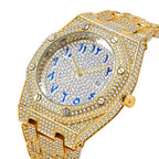 European-American Hip-Hop / Wristwatch / Nightclub / Shiny / Light Luxury / Trendy / High-End Fully-Iced Men’s Watch