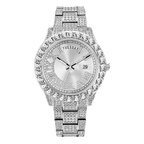 European-American / Large Dial / Full-Crystal / Waterproof / Trendy / Stylish / Fully Iced-Out Hip-Hop Men’s Watch