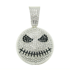 Hip-Hop Pendant Cuban Chain / Iced-Out Pendant Necklace for Men / American-Style Diamond Hiphop Rapper Full-Diamond Accessory