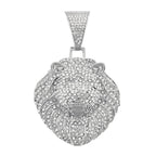 Hip-Hop Pendant Cuban Chain / Iced-Out Pendant Necklace for Men / American-Style Diamond Hiphop Rapper Full-Diamond Accessory