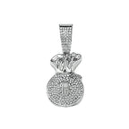 Hip-Hop Pendant Cuban Chain / Iced-Out Pendant Necklace for Men / American-Style Diamond Hiphop Rapper Full-Diamond Accessory