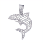 Hip-Hop Pendant Cuban Chain / Iced-Out Pendant Necklace for Men / American-Style Diamond Hiphop Rapper Full-Diamond Accessory