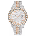 Trendy / Fashion / European & American / Ultra-Shiny / Nightclub / Full Diamond / Starry Sky / Hip-Hop Men's Watch