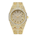 Full Diamond / Starry Sky / Wristwatch / High-End Luxury / European & American Hip-Hop / Niche / Black Warrior Watch