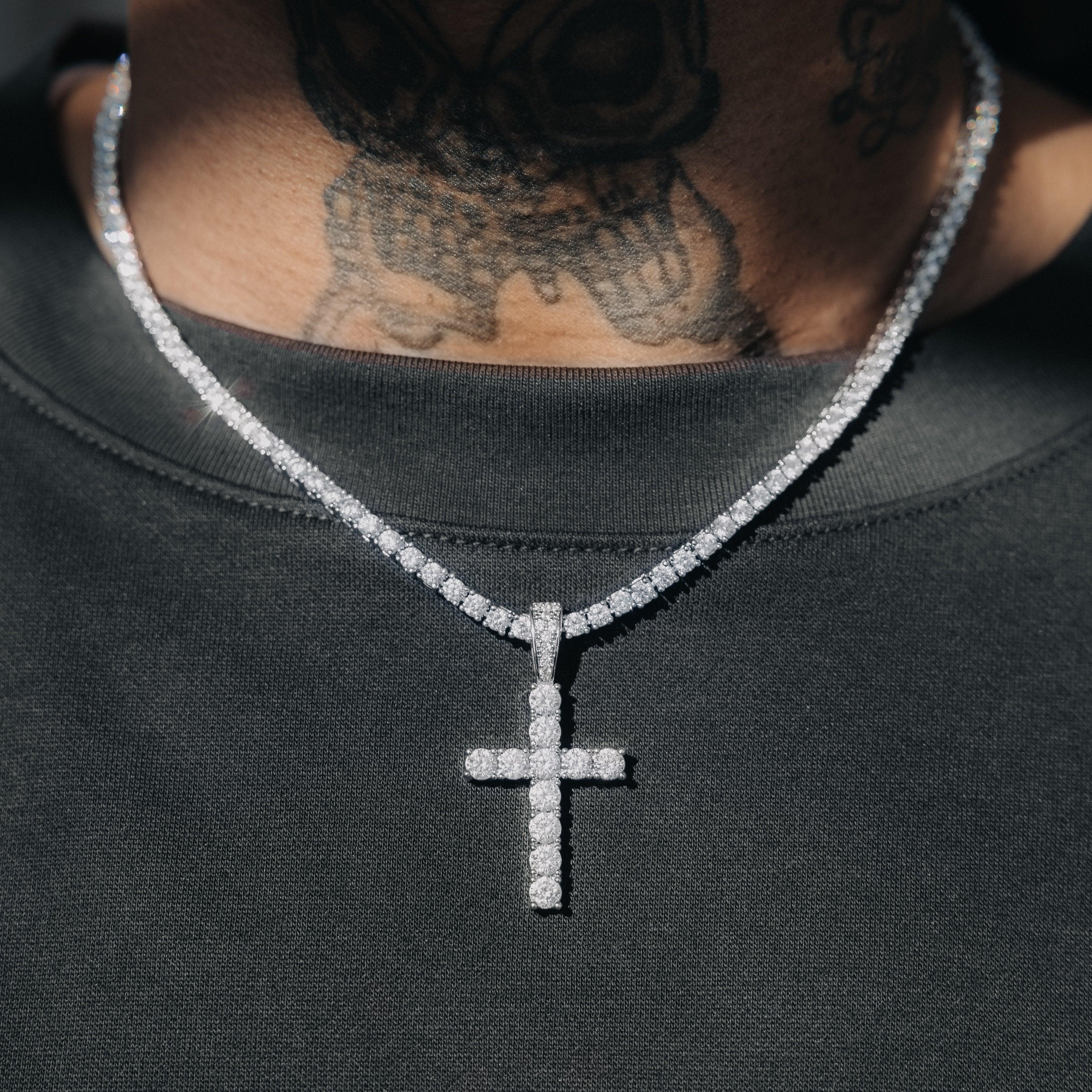 Diamond Cross Pendant