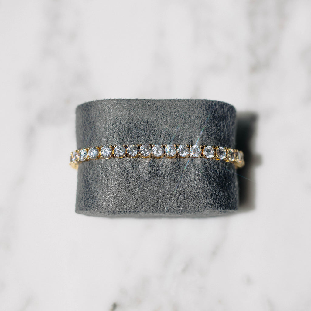 5mm Tennis Bracelet Gold