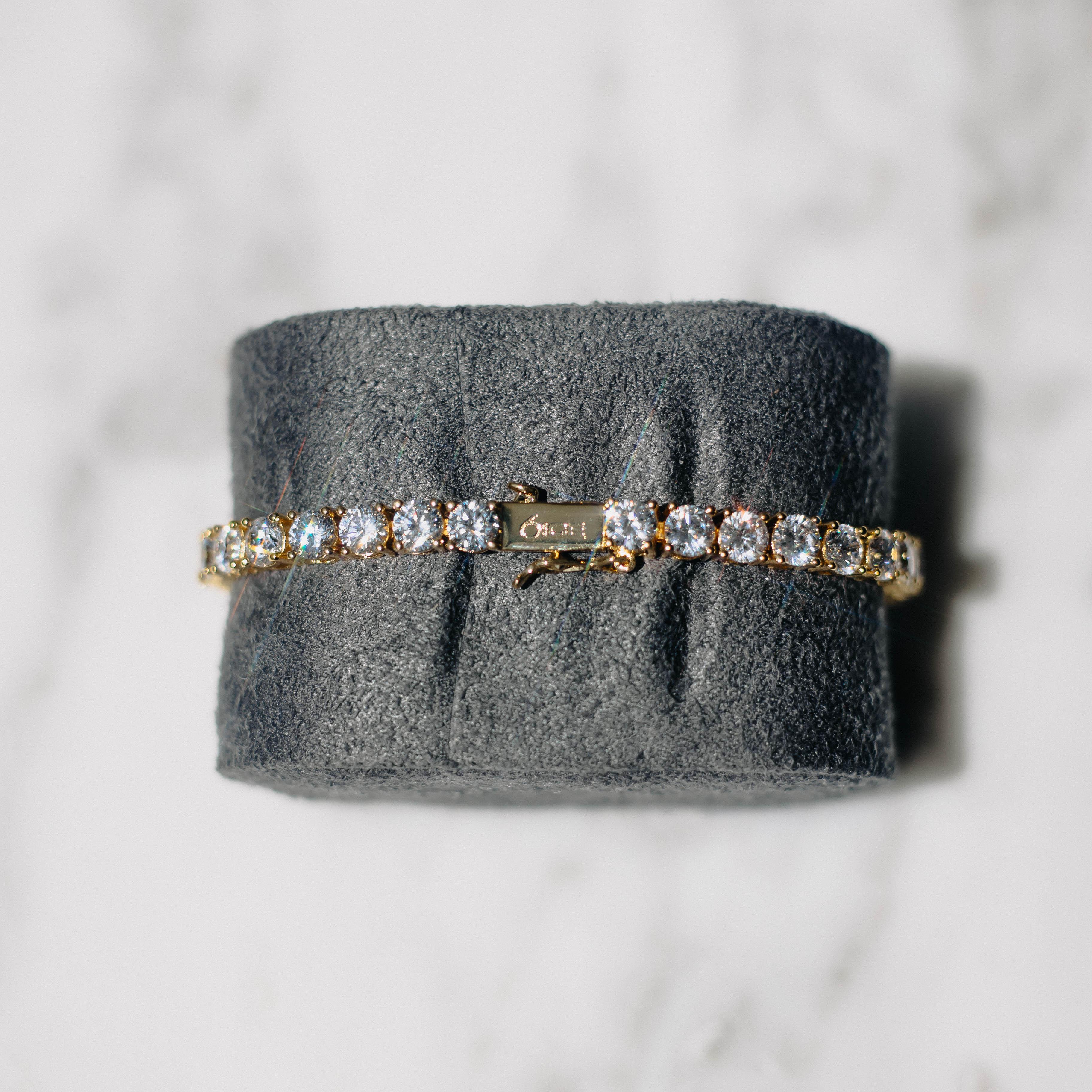 5mm Tennis Bracelet Gold